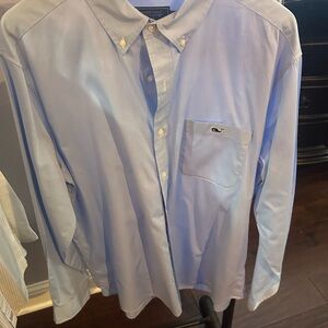 Vineyard Vines Men's Sky Blue Casual Shirt
